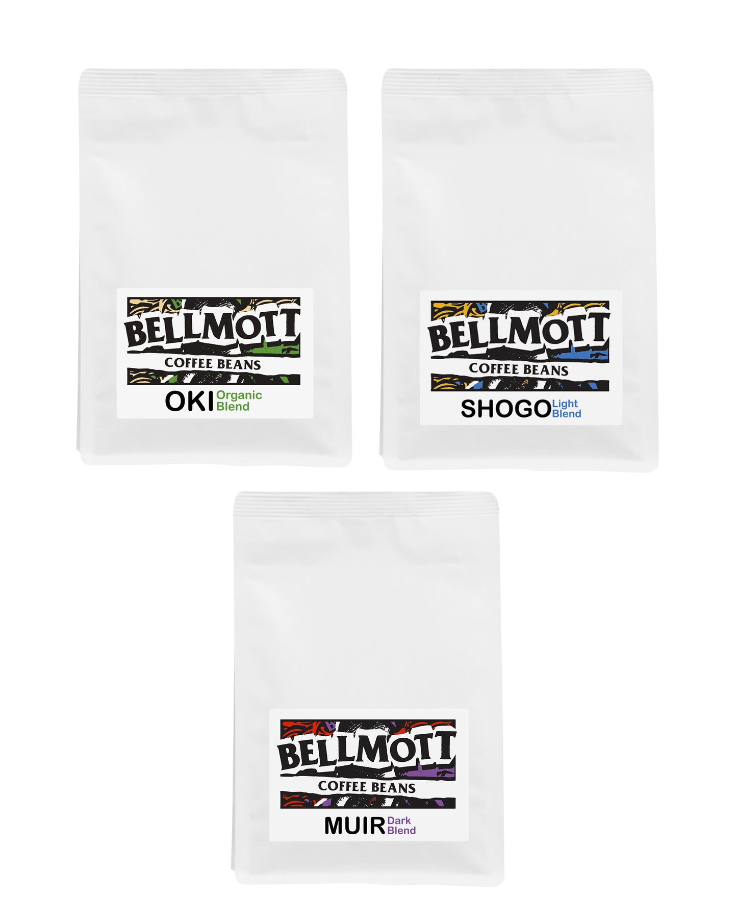 Sample 3x pack 250g (OKI/MUIR/SHOGO).